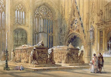 Interno della cattedrale, 1867